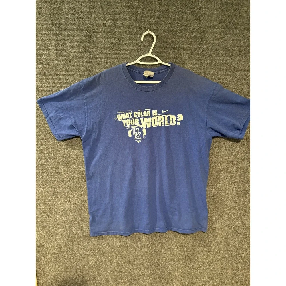 VTG Nike Kentucky Wildcats t-Shirt Mens XL Nike NCAA Basketball